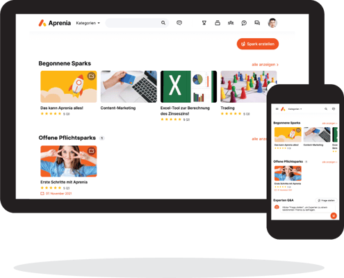 u2d aprenia auf mobilen geräten